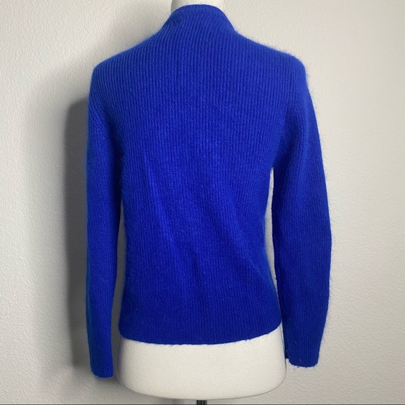 LOVE SADIE Blue Ribbed Zip-Up Jacket - Picture 3 of 8